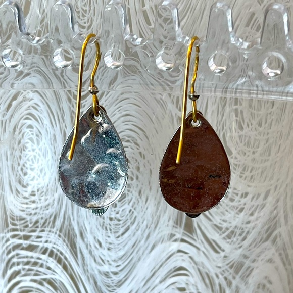 Handmade earrings 1” - Picture 2 of 2